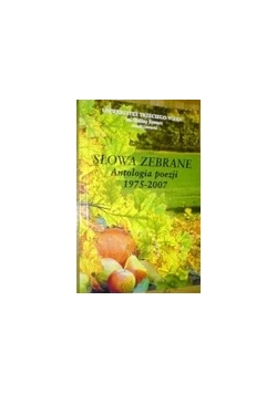 Słowa zebrane.Antologia poezji 1975-2007