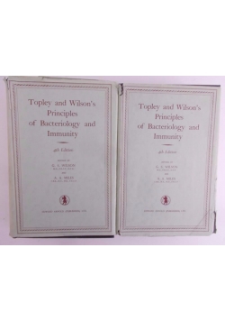 Topley and Wilsons Principles of Bacteoriology and Immunity vol 1 i 2