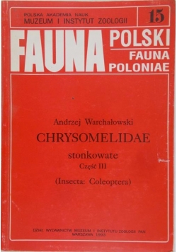 Fauna Polski CHrysomelidae stonkowate część III