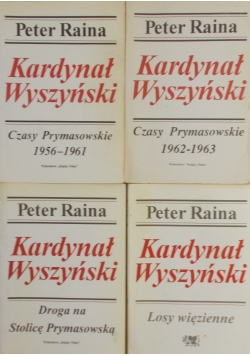 Kardynał Wyszyński - Zestaw 4 książek