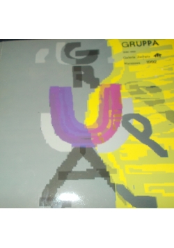 Gruppa. Galeria Zachęta