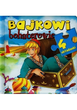 Bajkowi bohaterowie 4 układanki
