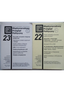 Międzynarodowy Przegląd Polityczny, nr 22-23