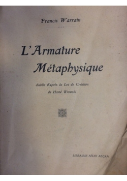 L'Armature Metaphysique, 1925 r