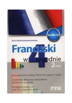 Francuski w 4 tygodnie Etap 2 z płytą CD