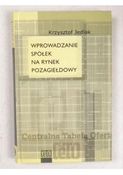 Wprowadzanie spółek na rynek pozagiełdowy