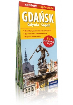 Gdańsk Gdynia Sopot  2w1 przewodnik i mapa
