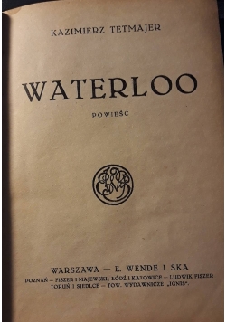 Waterloo, 1925 r.