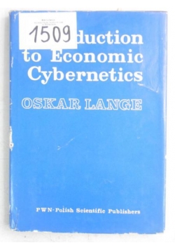 Introduction to Economic Cybernetics