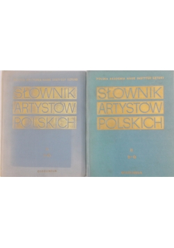 Słownik artystów Polskich-Tom II-III