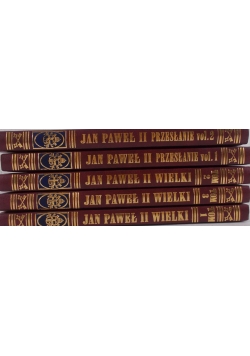 Jan Paweł II wielki -zestaw 5 książek