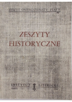 Zeszyty historyczne