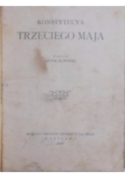 Konstytucja trzeciego maja 1916 r.
