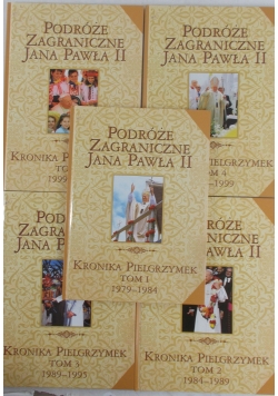 Podróże zagraniczne Jana Pawła II, 5 tomów