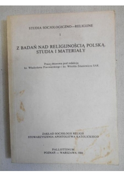 Z badań nad religijnością polską. Studia i materiały