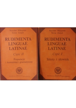 Rudimenta Linguae Latinae , część 1 i 2