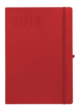 Kalendarz 2018 Impresja A5  Czerwony