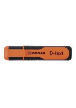 Zakreślacz fluorescencyjny Donau D-text pomarańczowy