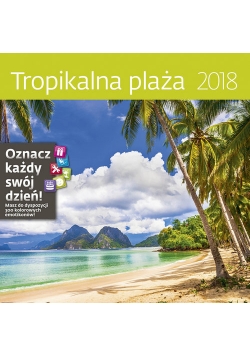 Kalendarz 2018 Tropikalna Plaża