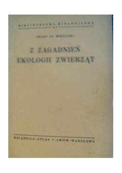 Zagadnienia ekologii zwierząt