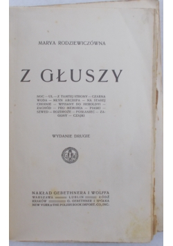 Z głuszy, 1914 r.