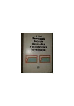 Modernizacja budynków inwentarskich w gospodarstwach indywidualnych