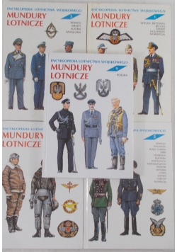 Encyklopedia lotnictwa wojskowego, Mundury lotnicze tom 1,3,5,7,9