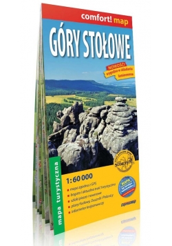 Góry Stołowe mapa turystyczna 1:60 000
