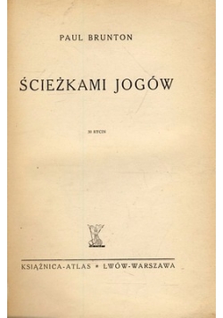 Ścieżkami jogów, 1939 r.