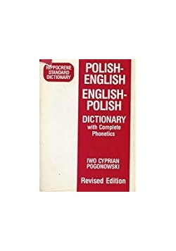 Polisch - Englisch  Englisch - Polisch Dictionary with complete Phonetics