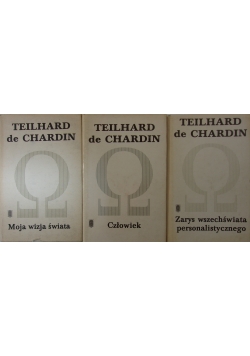 Teilhard de Chardin zestaw 3 książek