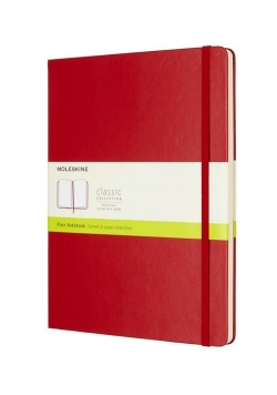 Notes Moleskine Classic XL gładki czerwony