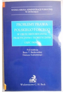 Problemy prawa polskiego i obcego