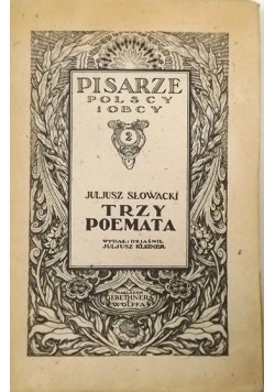 Trzy Poemata, 1921 r.