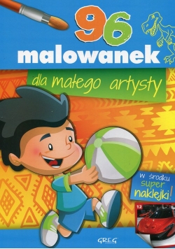 96 malowanek dla małego artysty