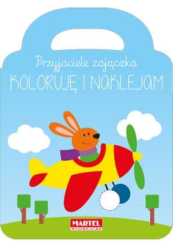 Przyjaciele zajączka koloruję i naklejam