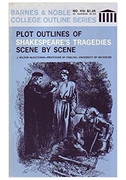 Plot outlines of Shakespeare's tragedies scene by scene
