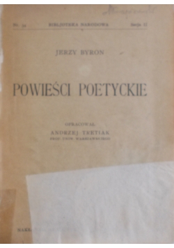 Powieści poetyckie, ok. 1920r.