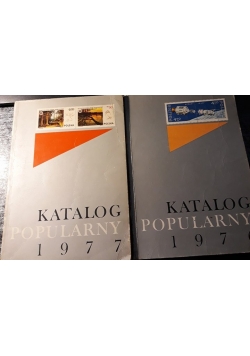 Katalog popularny 1977 i 1976