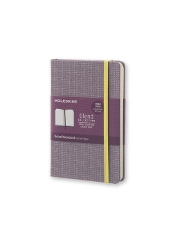 Notes Moleskine BLEND P linie fioletowy