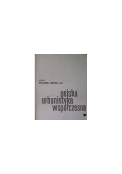Polska urbanistyka współczesna
