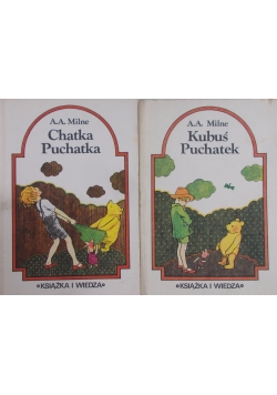 Kubuś puchatek/Chatka puchatka-2 książki