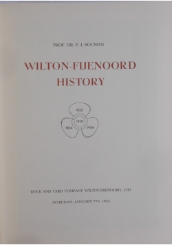 Wilton- fijenoord history