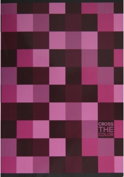 Zeszyt A5 Cross the color w kratkę 80 kartek