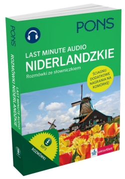 Last Minute audio Rozmówki ze słowniczkiem niderlandzkie