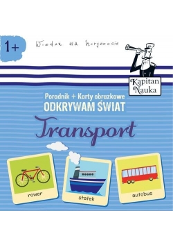 Odkrywam świat Transport Książka + Karty obrazkowe