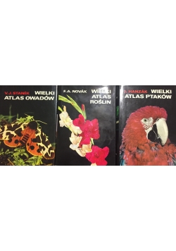 Wielki atlas owadów / Wielki atlas roślin / Wielki atlas ptaków