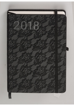 Kalendarz 2018 Awangarda A5 czarny