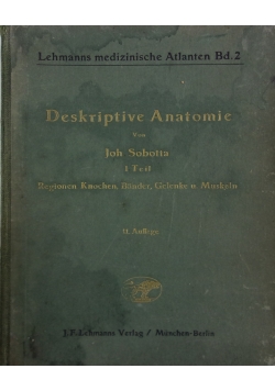 Atlas der deskriptiven anatomie des Menschen, 1944r.