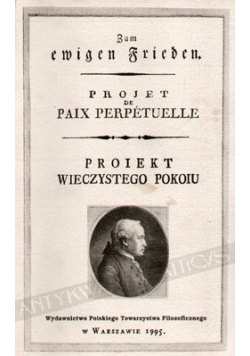 Proiekt wieczystego pokoiu
